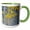 Green/White, variant on 3drose, Aspen Grove in Glowing Golden Colors of Autumn, Colorado, 15oz Mug