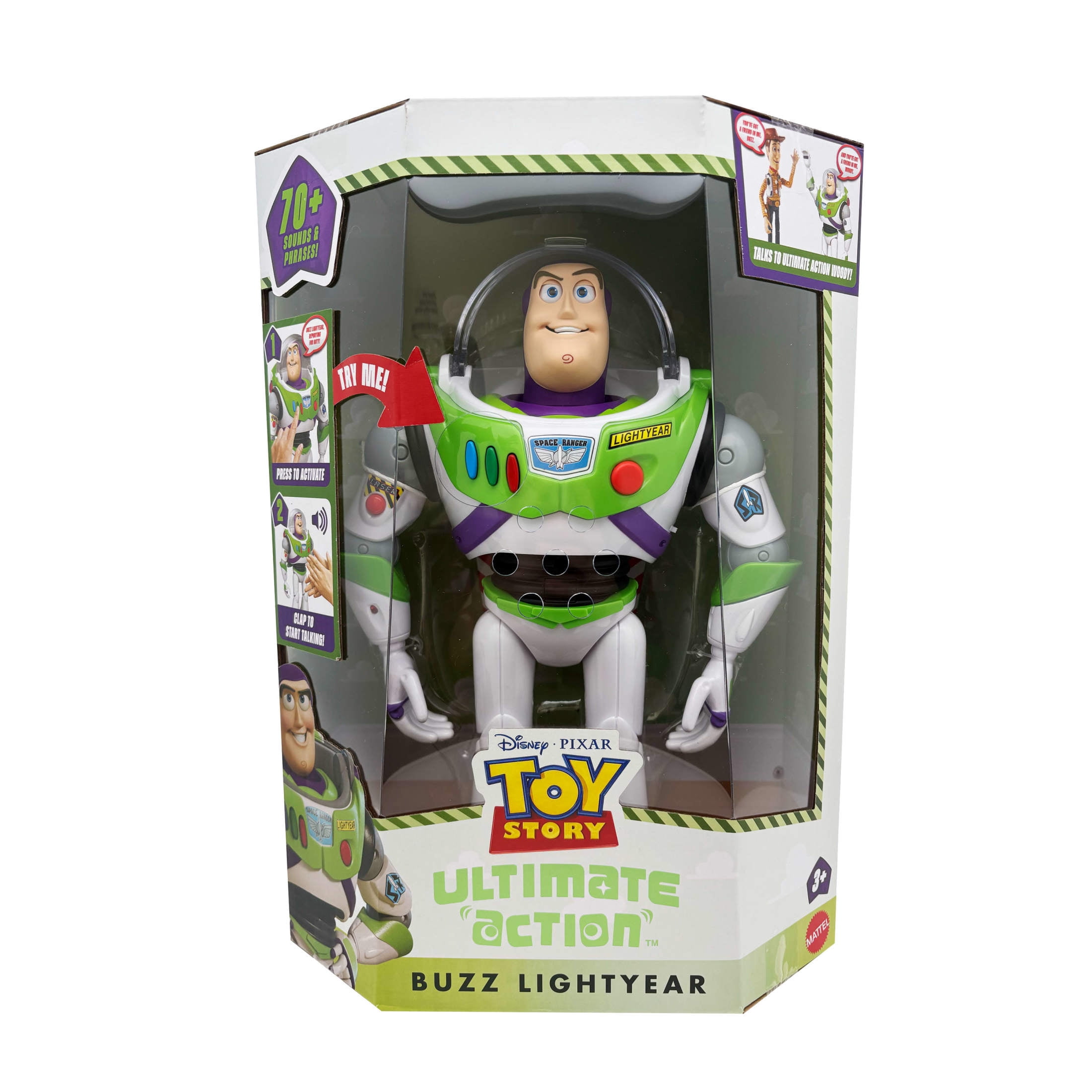Disney and Pixar Toy Story 5 Ultimate Action Buzz Lightyear Figure