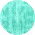 thumbnail image 1 of Ahgly Company Indoor Round Persian Turquoise Blue Traditional Area Rugs, 8' Round, 1 of 4
