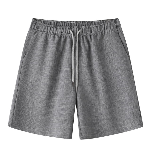Mens Shorts, Men Casual Solid Summer with Pockets Drawstring Middle Waist Sport Short Pants