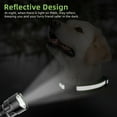 thumbnail image 5 of PcEoTllar Reflective Dog Collar - Ultra Soft Neoprene Padded Safety Nylon Collars with Quick Release Buckle for Medium Dogs (Green), 5 of 7