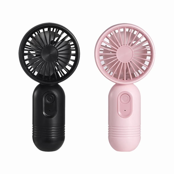 Mini ventilador portátil JODNO, lindo ventilador personal ligero con pilas de mano