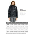 thumbnail image 6 of Orolay Women's Short Down Jacket Inclined Zipper Sporty Winter Coat, 6 of 6