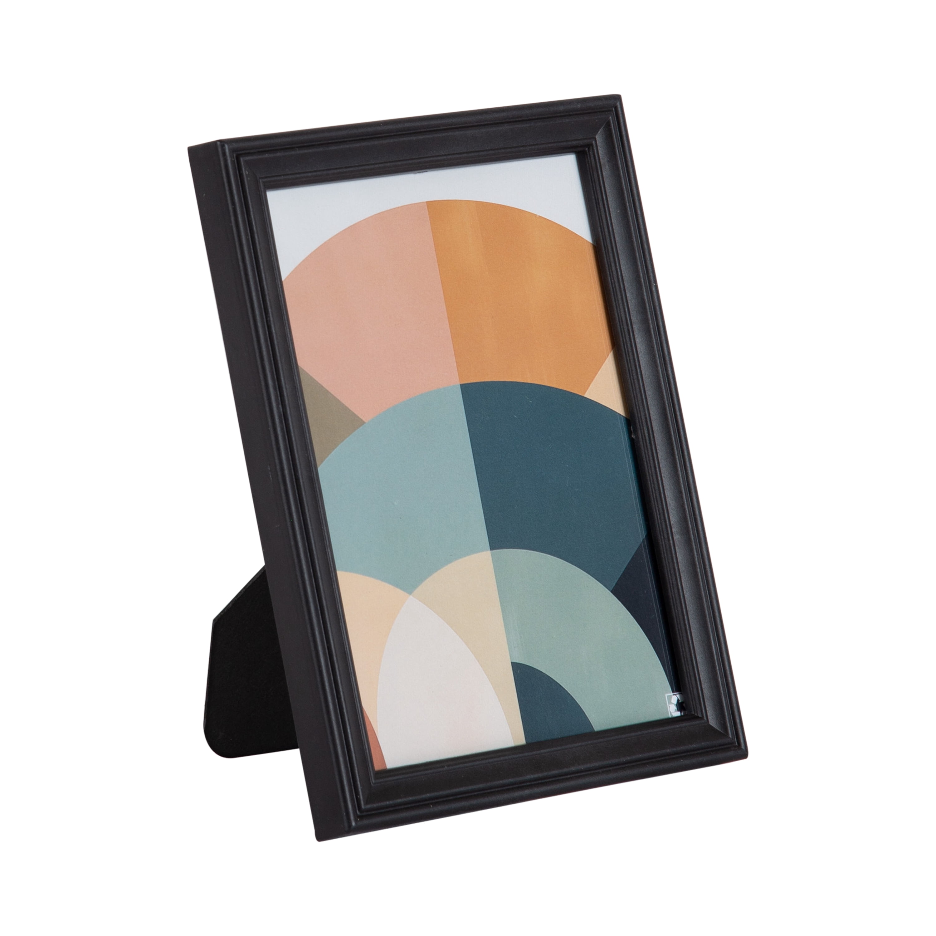 (2 pack) DesignOvation 5x7 Casual Black Decorative Tabletop Picture Frame