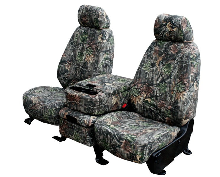 CalTrend Rear 60/40 Split Bench Custom Fit Seat Cover for Select Ford F-150 Models Urban Camouflage 