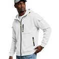 thumbnail image 2 of Havenx Mens Cargo Hoodies Zip Up Long Sleeve Hooded Hoodies with Pockets Jackets Athletic Fall Winter Baggy Workout Wear, 2 of 8