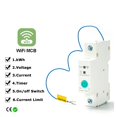 thumbnail image 2 of With Metering Smart Circuit Breaker 1P 2P 63A DIN Rail For Smart Home Wireless Remote Control Switch By APP ,Safety First, 2 of 5