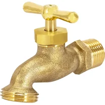 Brass Hose Bibb 12 Inch Outdoor Hose Valve Durable Garden Spigot Irrigation
