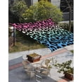 thumbnail image 3 of Sun Shade Sail 12x16Ft Animal Gradient Leopard Print Uv Block Sunshade Canopy Outdoor Shade Cover Rectangle Shade Cloth For Patio Garden Yard Deck Pergola, 3 of 6