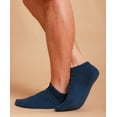 thumbnail image 6 of Latex-Free 100% Organic Cotton Ankle Socks (2 pairs /pack |Size: S | Color: Melange Blue ), 6 of 6
