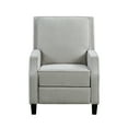 thumbnail image 2 of Relax-A-Lounger Sorrento Modern Push Back Recliner, Light Gray Woven Fabric, 2 of 12
