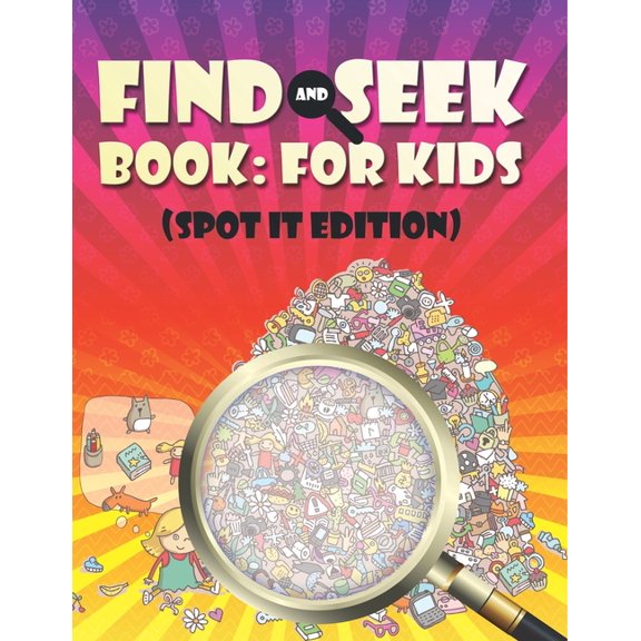 Find And Seek Book: For Kids (Spot It Edition), (Paperback)