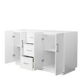 thumbnail image 2 of Wyndham Collection Wch7474-60D-Cxsxx-Mxx Elan Tk 60" Double Free Standing Vanity Cabinet, 2 of 7