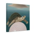 thumbnail image 2 of Sea Turtle Ablaze - Canvas, 2 of 10
