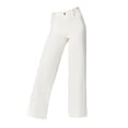 thumbnail image 2 of Lovinpro Wide Leg Jeans, Tummy Control Cropped Wide-Leg Jeans Oprah, High Waisted Straight Leg Stretchy Pants (WH,3XL), 2 of 7