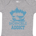 thumbnail image 4 of Inktastic Snowmobile Addict Snowmobiling Boys or Girls Baby Bodysuit, 4 of 5