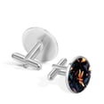thumbnail image 3 of Firefly Elegant Men's Stainless Steel Cufflinks for Business Attire and Formal Events, 3 of 6