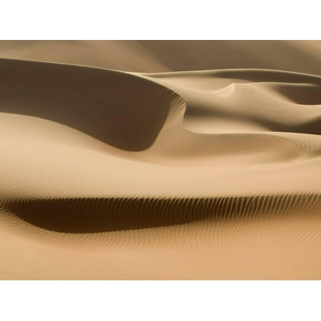 Rub Transfer Wall Art - Sand Dunes, Rub Al Khali Desert Print Wall Art By Aldo Pavan