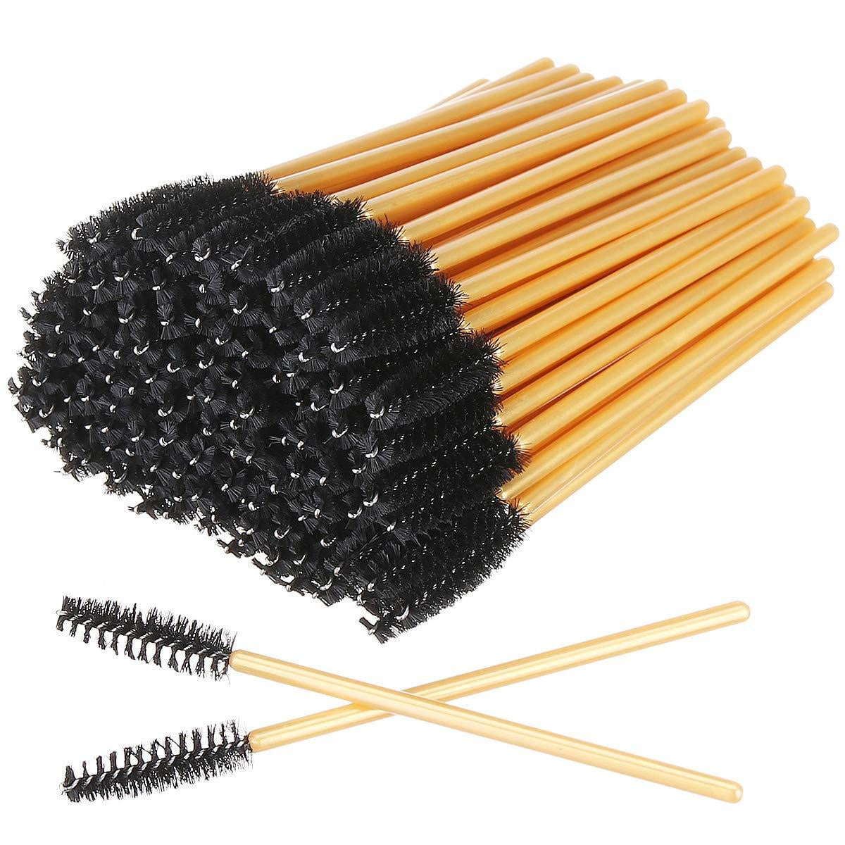 Akstore 100 Pack Disposable Eyelash Mascara Brushes Eyelash Brush
