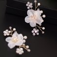 thumbnail image 3 of Miangastore 1 Pair Wedding Flower Shoe Buckle Bride Rhinestone Shoe Clip Shoe Decoration Accessories, 3 of 8