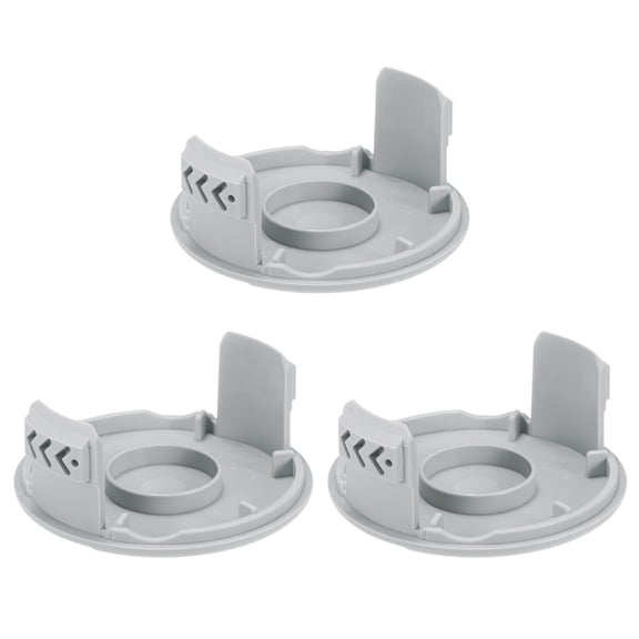 Uxcell Replacement Spool Cap AC80RL3 String Trimmer Cap Parts for Weed Eater 3-Pack
