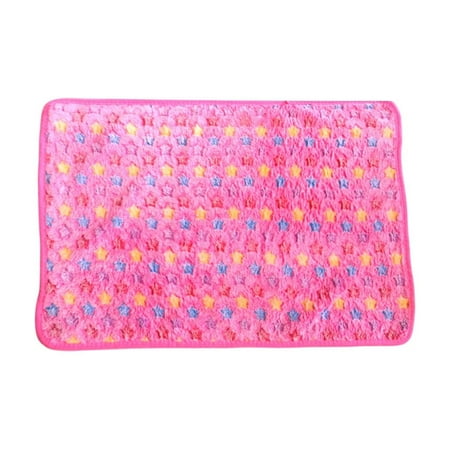 Vikakiooze Pet Soft Blanket Washable Soft Cute Pentagram Pet Blanket Dog Fleece Blanket Approx. 30x20 Inches