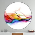 thumbnail image 2 of Designart Horloge Murale Moderne 'Abstract Smoke', 2 of 6