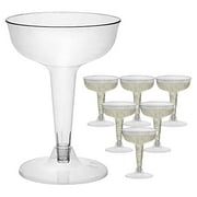 160 Pc Wedding Party Plastic Wine Champagne Flute Disposable Clear Glasses 4 Oz