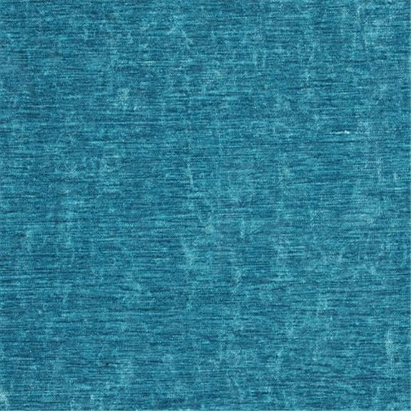 Designer Fabrics  54 in. Wide Aqua Turquoise Solid Shiny Woven Velvet Upholstery Fabric