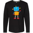 thumbnail image 3 of Inktastic Cute Robot, Colorful Robot, Funny Robot, Robotics Long Sleeve T-Shirt, 3 of 5