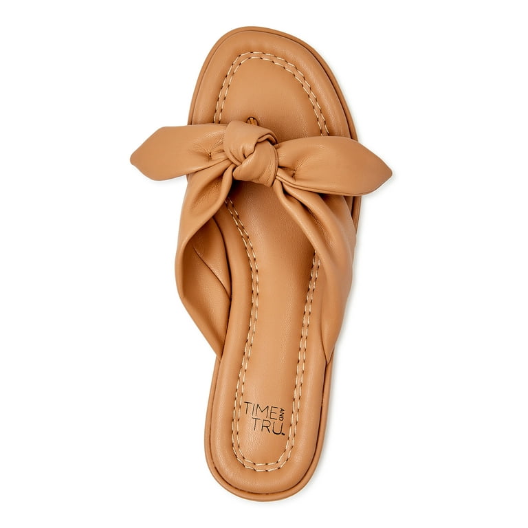 Bow thong best sale sandals