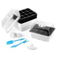 thumbnail image 2 of Wovilon Gardening Mini Breathable Lids Plastic Germination Box Nursery Pots, 2 of 8
