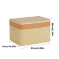 thumbnail image 4 of Msgweeeg Blanket Storage Clothing Storage Home Clothing and Quilt Storage Bags Thickened Non-woven Fabric Moving Packing Boxes Household Moistures-proof Clothing and Quilt Organizers, 4 of 7