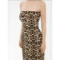 thumbnail image 5 of Animal Print Strapless Maxi Dress, 5 of 5