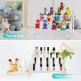 thumbnail image 4 of 2Pack Acrylic Display Risers Cupcake Stand for Food Desserts,Perfume Organizer 4 Tier Clear Shelf Display Stand Funko POP Collections,Perfume Stand for Organizer and Decoration(12 x 8 x 6 Inch), 4 of 7