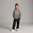 thumbnail image 3 of KidS Girls Jesus Loves You Hooded Sweatshirts Long Sleeve Cute Graphic Hoodies Girls Oversize Pullover Jogging Pants 2 Pcs Fall Winter Clothes Boy Clothes 6-7 Years Cute&nbsp;Boys Girls&nbsp;Clothing, 3 of 6