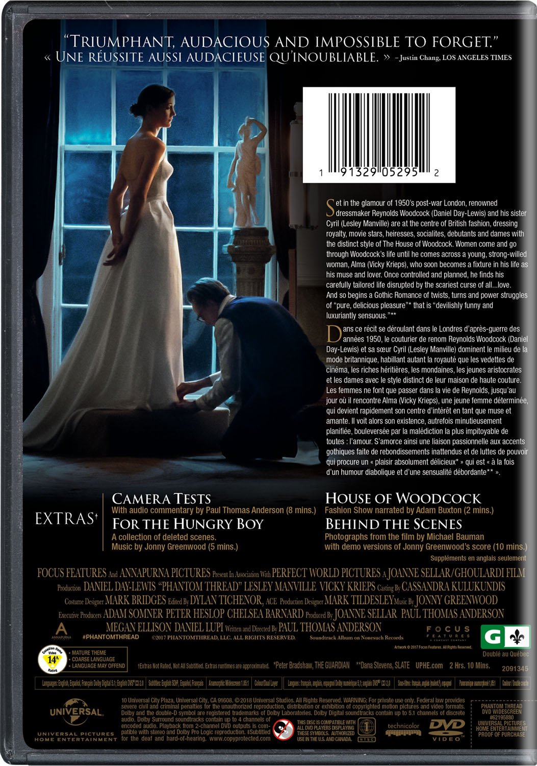 Universal Import - Phantom Thread [DIGITAL VIDEO DISC]
