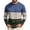 Blue, variant on GrmtClth Golf Shirts For Men Horizontal Three Color Block Striped Crewneck Long Sleeve Shirts Relaxed Fit Lightweight Autumn Outdoor Running Tops Light Blue S