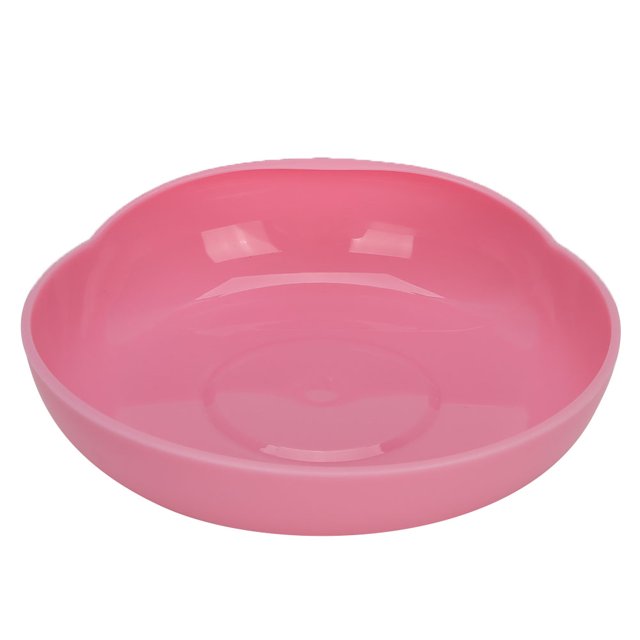 Sonew Non‑Slip Tableware,Elderly Care Spill‑Proof Plate with Suction Cup Base Disabled Non‑Slip Tableware Red,Elderly Care Eating Plate