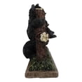 thumbnail image 3 of Rustic Western Forest Black Bear Cubs By Tree Logs HOME Sign Desktop Plaque, 3 of 7