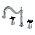 thumbnail image 1 of Kingston Brass KB1791PKXLS 8" to 16" Widespread Kitchen Faucet Less Sprayer, CP, 1 of 1