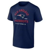 Men's Navy New England Patriots Vintage Arch T-Shirt