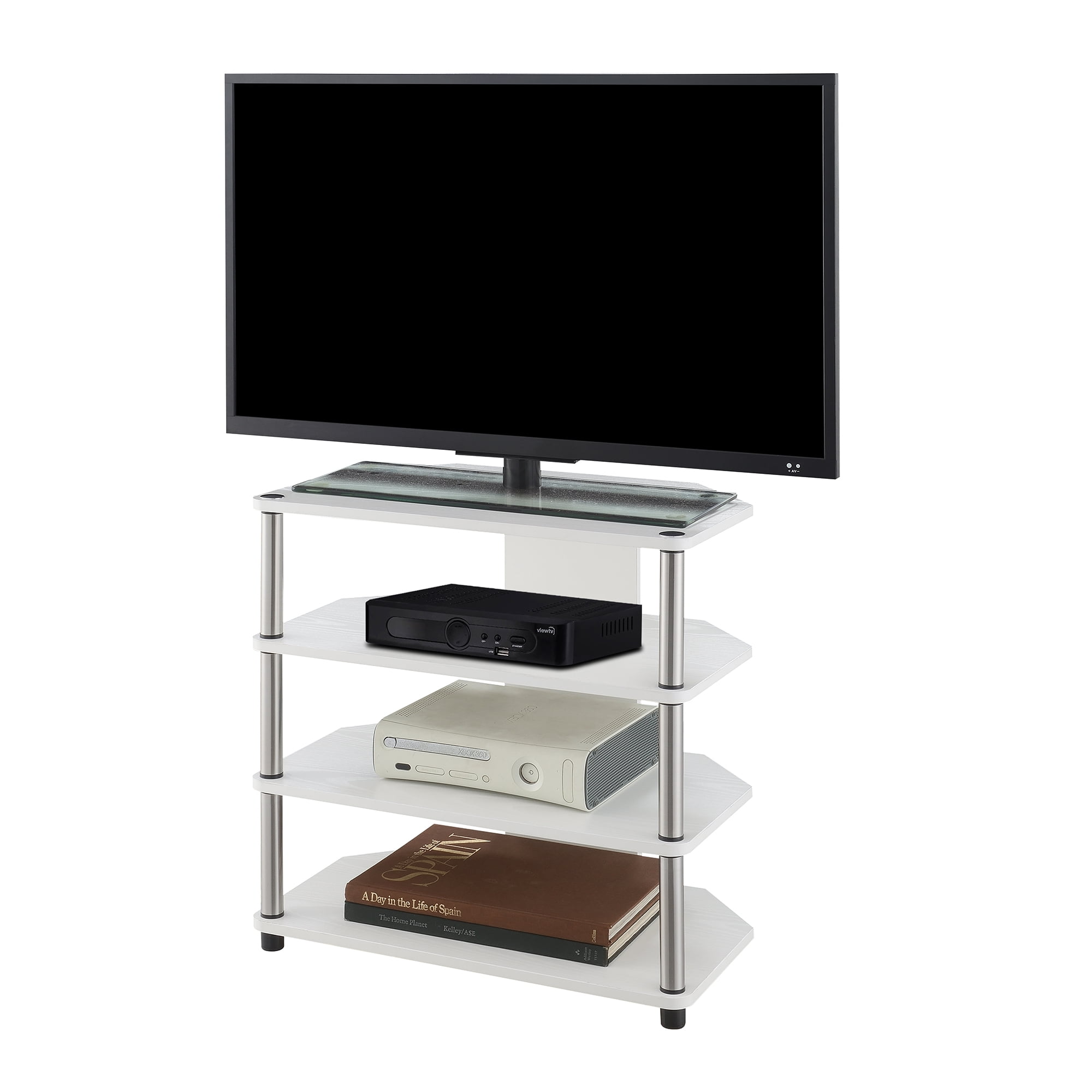 Convenience Concepts Designs2Go Corner TV Stand for TVs up to 29