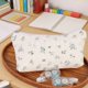 thumbnail image 5 of Estuche floral para lápices para niñas | Bonito organizador de papelería | Estuche para bolígrafos de gran capacidad para la escuela, 5 of 6