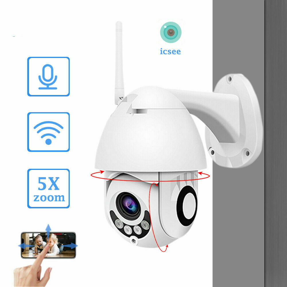 Outdoor IP CCTV Camera WiFi Wireless System HD 1080P Security Night Vision Home