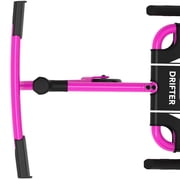 EzyRoller: Drifter X - Pink - Ride-On Scooter, Cambering Motion, Pedal Free Cart, Hand Brakes, Extendable Frame, 154lb Capacity, Adults & Kids Ages 6+