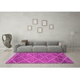thumbnail image 3 of Ahgly Company Indoor Rectangle Abstract Pink Modern Area Rugs, 2' x 3', 3 of 4