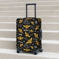 thumbnail image 5 of Travel Luggage Cover Protector - bee golden sweet cool black Anti-Scratch Suitcase Covers Fits 18-32 Inch Luggage, 5 of 5