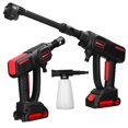 thumbnail image 3 of Lata de aspersión Herramienta de lavado de coches de alta presión inalámbrica para el hogar, máquina de limpieza de vehículos portátil, lavadora de espuma para automóviles con accesorios completos Irfora Lata de aspersión, 3 of 7