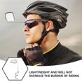 thumbnail image 3 of Phenofice 1Pack Silver Stainless Steel Bicycle Rearview Mirror for Mountain Bike Adjustable Angles Lightweight, 3 of 8